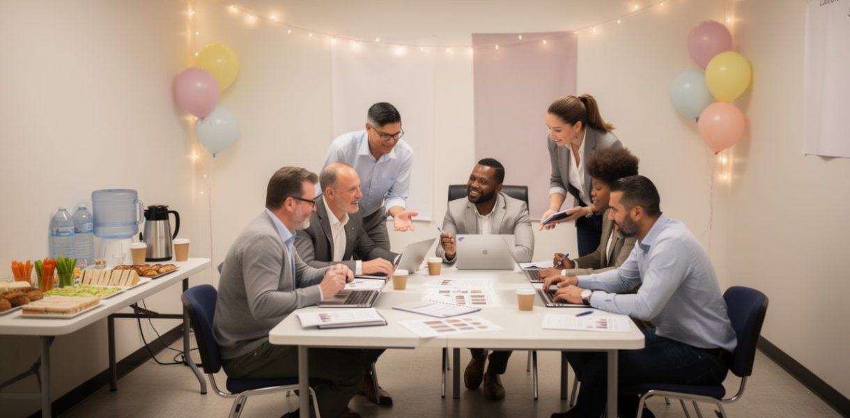 découvrez notre guide pas à pas pour organiser votre premier événement d’entreprise avec un budget limité, et réussissez une manifestation mémorable sans vous ruiner.