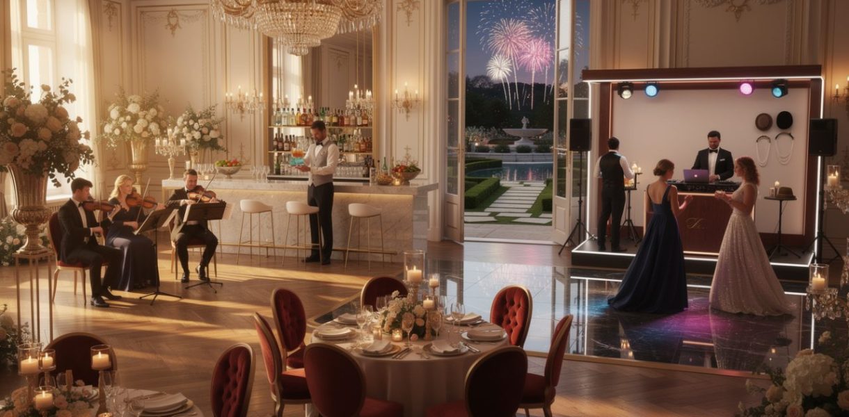découvrez 5 idées d’animations haut de gamme pour rendre votre mariage de luxe inoubliable et offrir à vos invités une expérience d'exception.